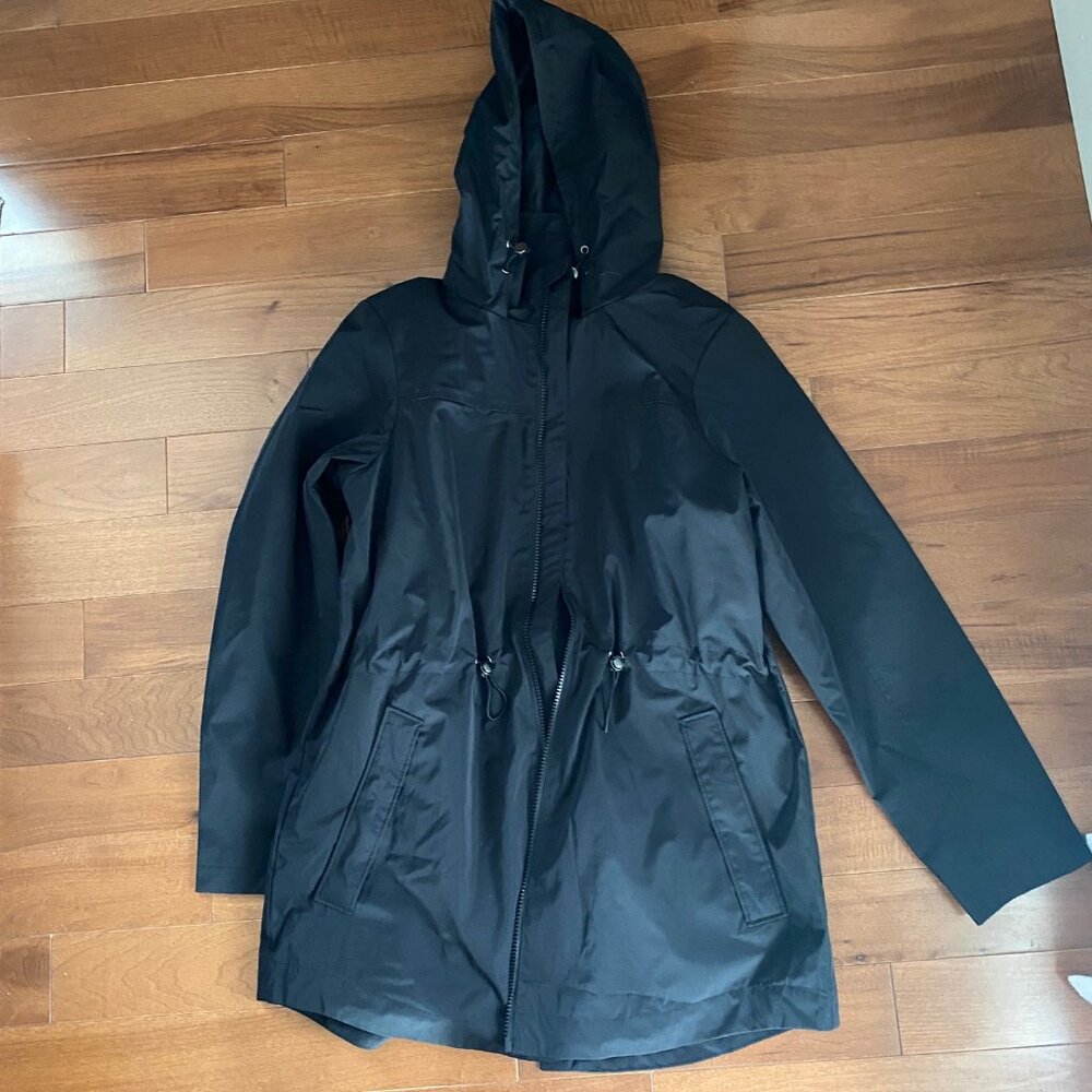 Women's Time and Tru Lightweight Anorak Rain Jacket Medium NEW